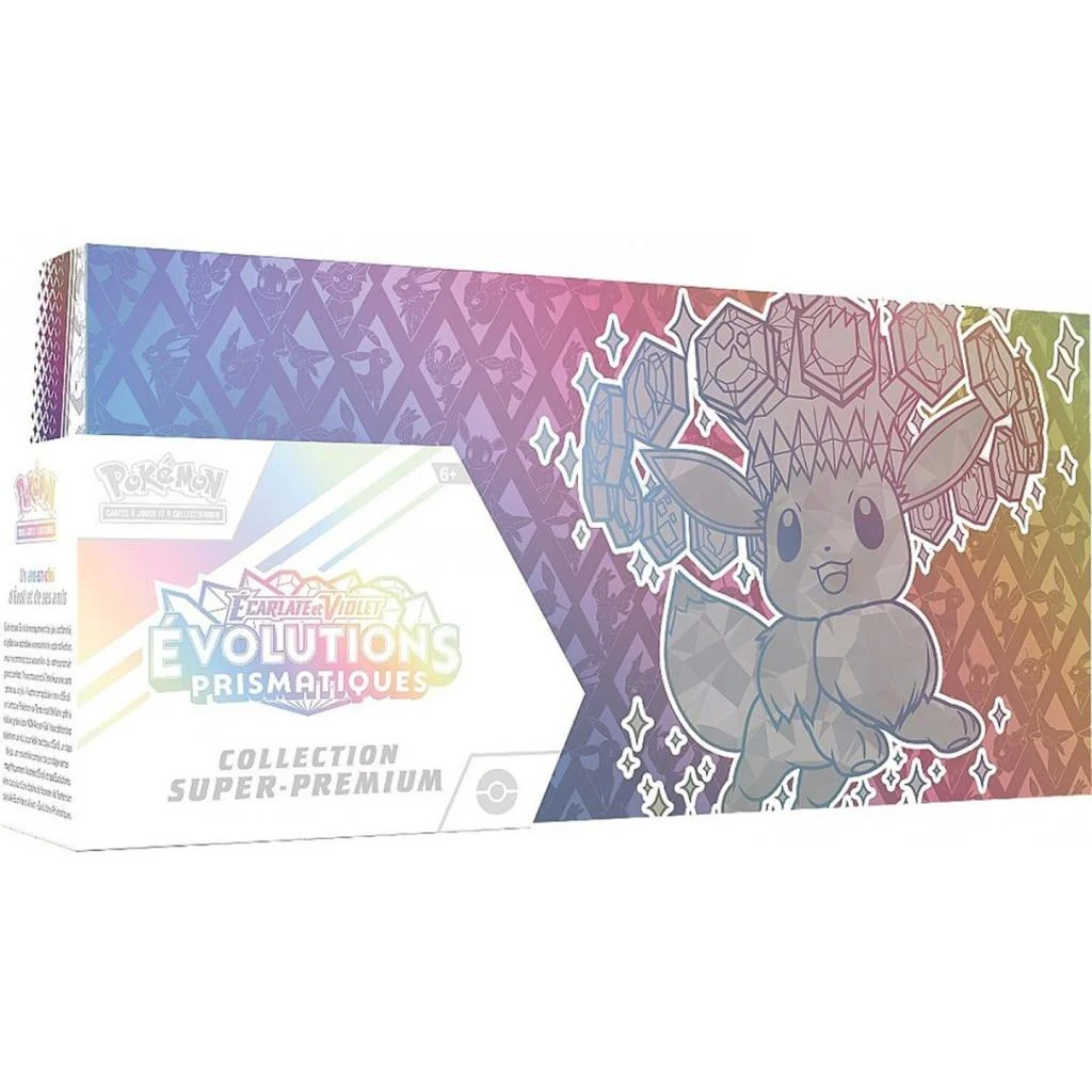 Pokémon JCC: Collection Super-Premium Écarlate et Violet – Évolutions Prismatiques du JCC Pokémon