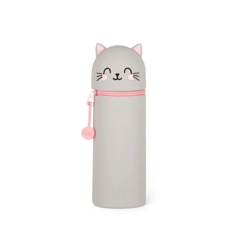 Trousse en silicone - Chat